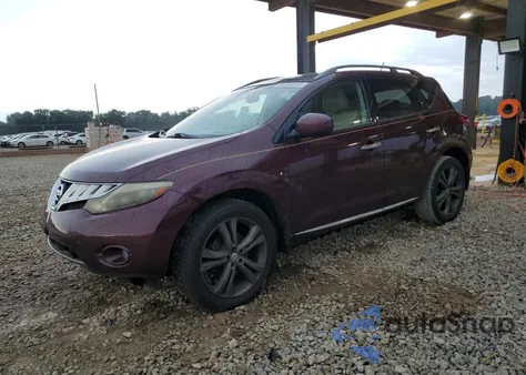 2009 Nissan Murano S z USA, uszkodzony, nr VIN JN8AZ18U59W017138